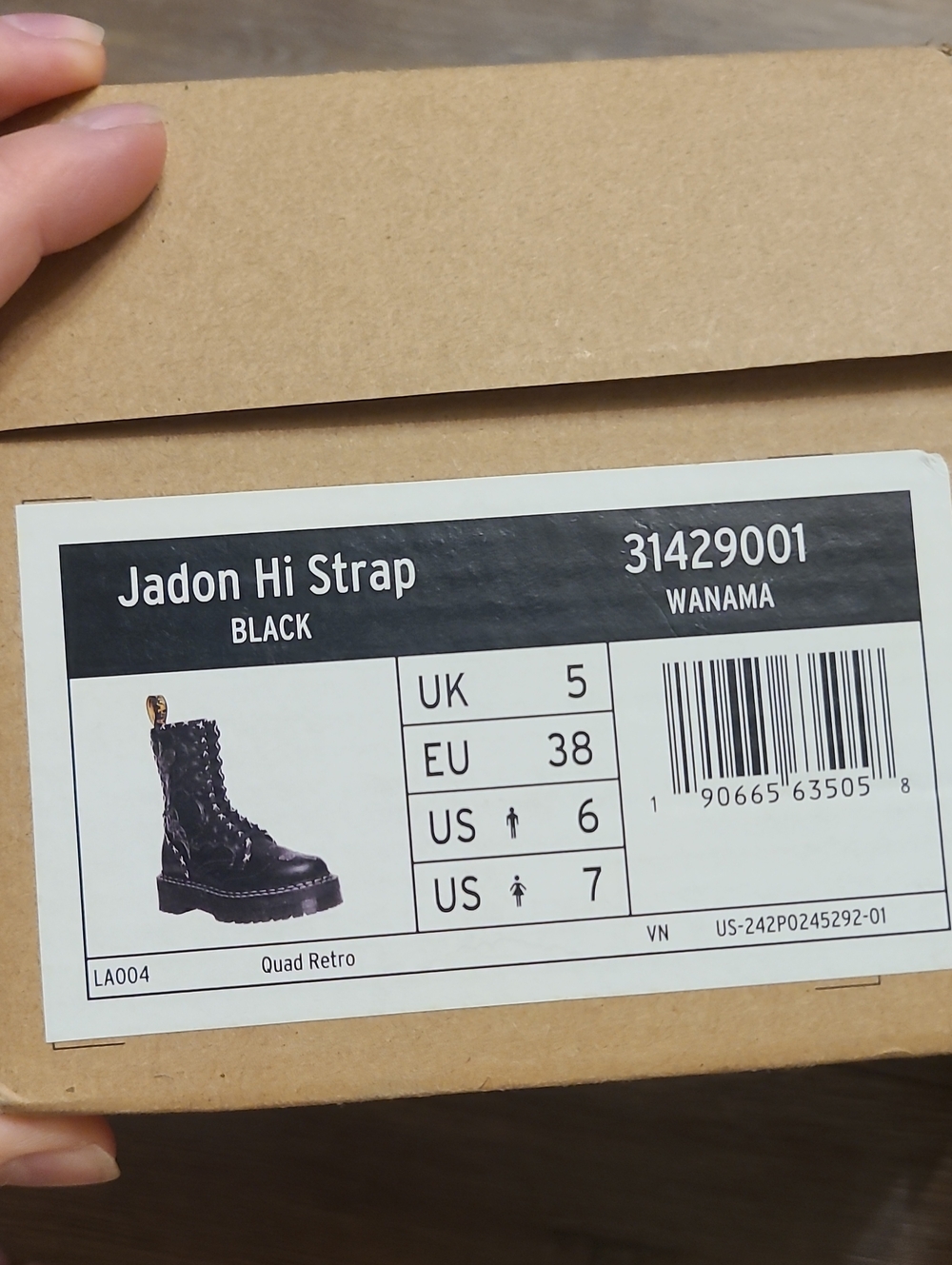 Dr Martens Jadon Hi Gothic Americana Platform Boots - Picture 9 of 9